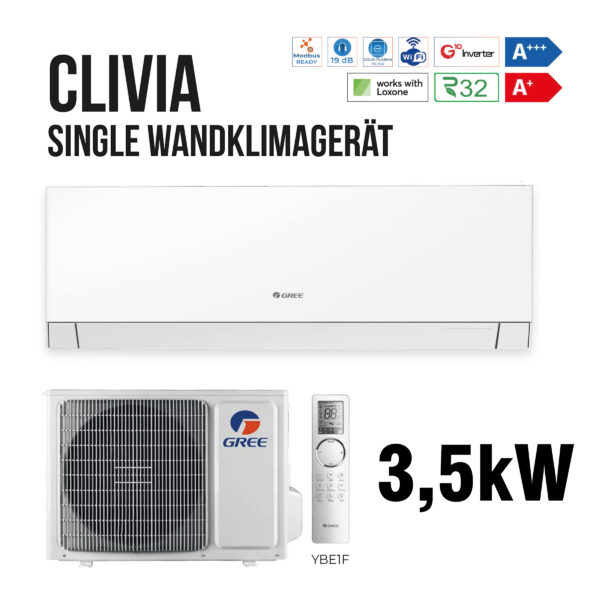 GREE CLIVIA / 3,5kW # NEU!